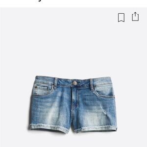 STS Blue Molly tacked cuff short. Color:Indigo, size 6 or 28